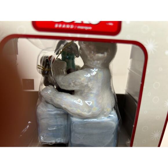 Coca-Cola Pearlescent Porcelain Ornaments Lot of 3 Christmas 2003 2004 - Picture 5 of 7